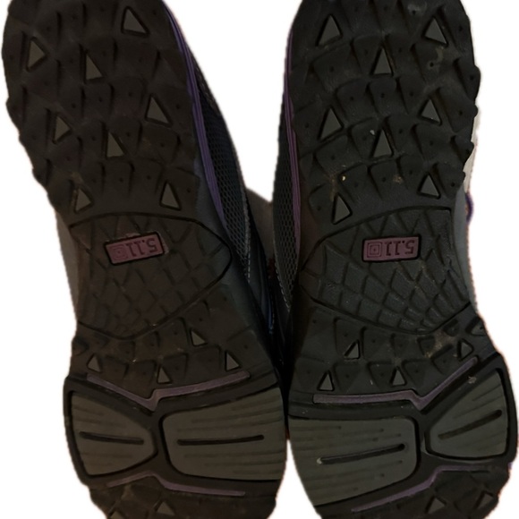 5.11 Tectical Racon Trainer Women's Gray and Purple Athletic Shoes - Picture 4 of 8